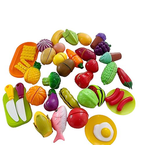 Children's play house cutting fruit and vegetable food pizza simulation toy baby cut and play combination cutting set